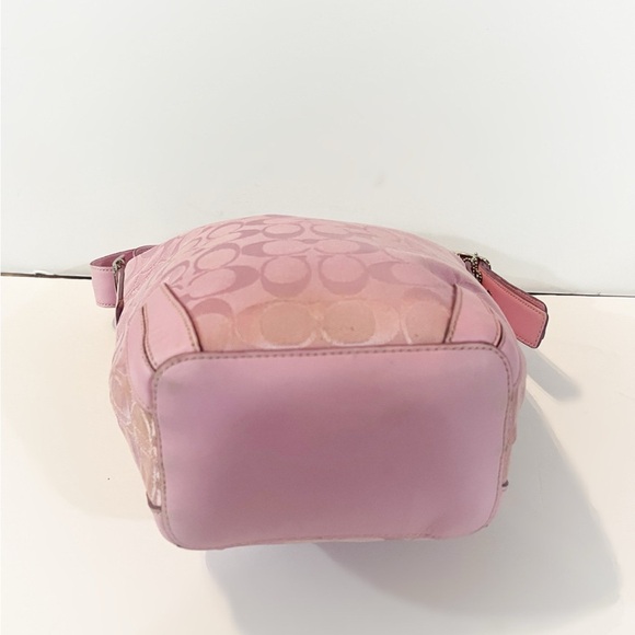 RARE PINK Vintage Coach Convertible Bucket Duffel bag - Picture 6 of 10